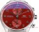 V6S Factory IWC Portuguese Swiss 69355 Cherry Red Stainless steel Watch (5)_th.jpg